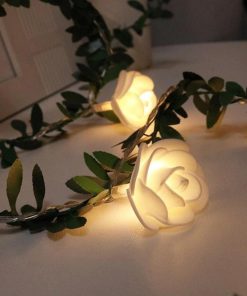 Guirlande lumineuse Rose Blanche