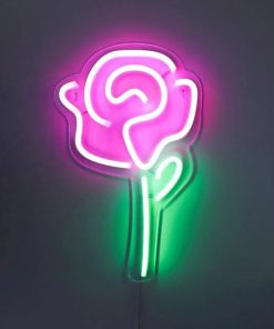 Fleur Rose Neon LED – Image 3