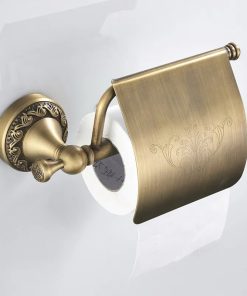 Porte-rouleau de papier toilette en laiton