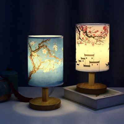 Lampes de Table LED  Fleur de prunier
