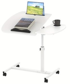 Bureau Roulant Réglable 2-en-1