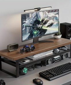 Support d'Écran & Organisateur de Bureau 2 Niveaux